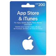 Carte regalo App Store &amp; iTunes CHF 200.- 