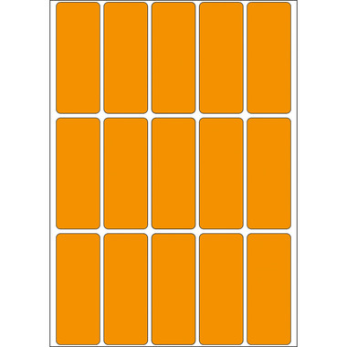 HERMA Etiketten 20x50mm 2414 orange 360 Stück