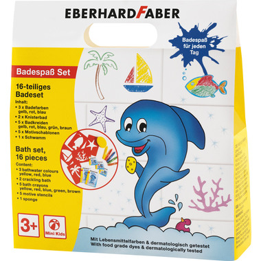 EBERHARD FABER Bathing fun box 524116 5 colori, stempini