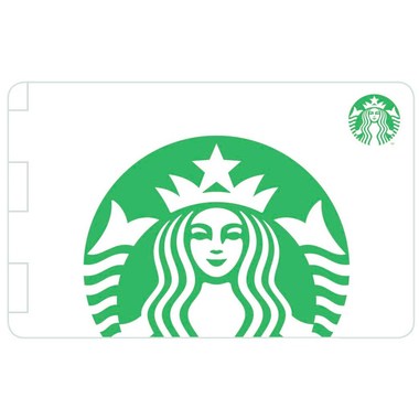 Giftcard Starbucks variable