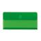 BIELLA Clip transperant 273602.30 green, bag with 25 pcs.