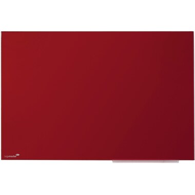 LEGAMASTER Glas-Magnettafel 7-104735 Colour rot, 40x60cm