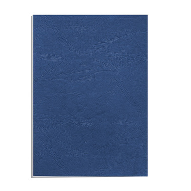 FELLOWES Leather Cover A4 5371305 blu 100 pezzi