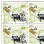 Timbres CHF 1.00 «Naissance», Feuille de 10 timbres Feuille Occasions spéciales, autocollant, non oblitéré