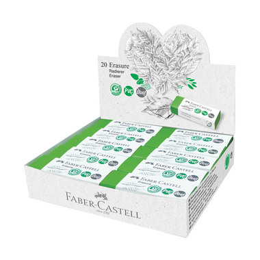 FABER-CASTELL Gomma Dust-free 187250 verde