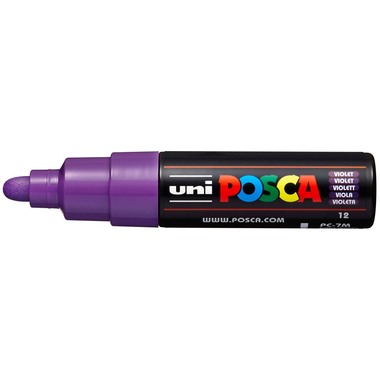 UNI-BALL Posca Marker 4.5-5.5mm PC-7M VIOLET violet