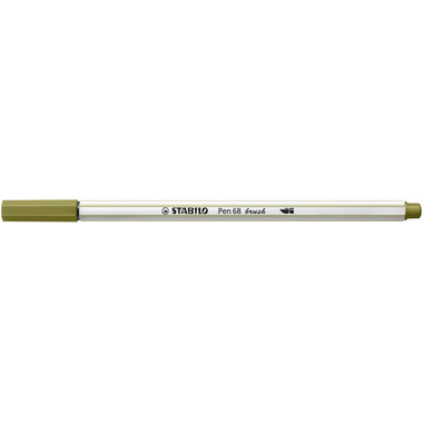 STABILO Fasermaler Pen 68 Brush 568/37 schlammgrün