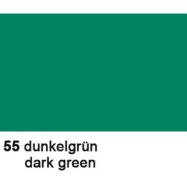 URSUS Carta seta 50x70cm 4642255 verde scuro 6 fogli