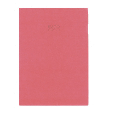 ELCO Dossier Ordo A4 73696.94 transparent, rouge 10 pièces