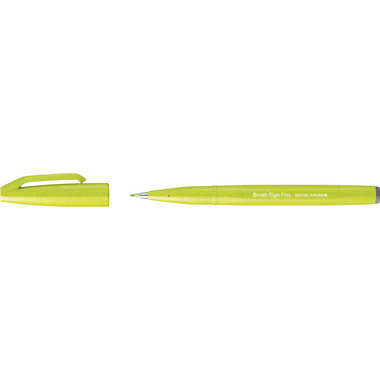 PENTEL Brush Sign Pen SES15C-K2X limonengrün