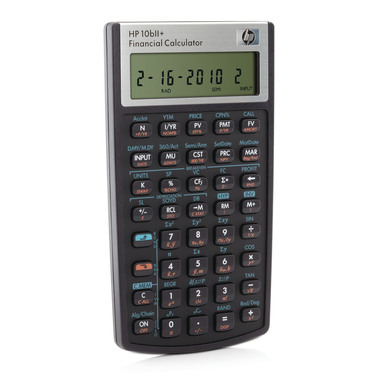 HP Calculator 10BII+ Financial HP-10BII+INT International Edition