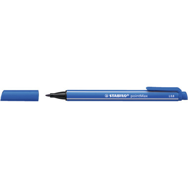STABILO Penna fibra 0,8mm 488/32 pointMax ultramarin blu