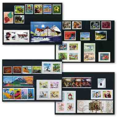 Serie annuale con francobolli singoli 2020 Serie annuale con francobolli singoli 2020, con anullo