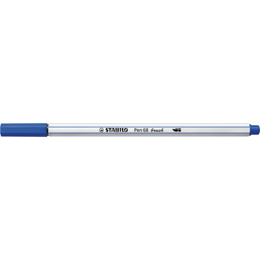 STABILO Fasermaler Pen 68 Brush 568/32 ultramarinblau