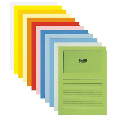 ELCO Dossier d'organ. Ordo A4 29489.33 classico, bleu roy. 100 pièces