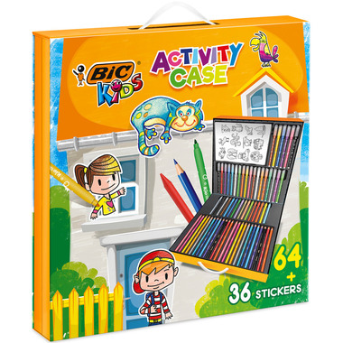 BIC Kids Activiy Case 961558 64 pcs. ass.