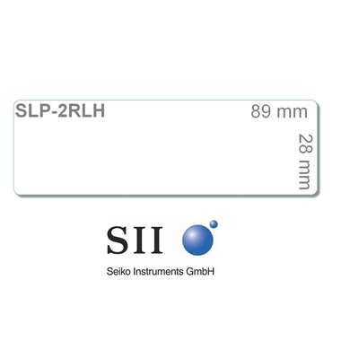 SEIKO Etiquettes adresse 28x89mm SLP-2RLH blanc, large roll 2x260 pcs.