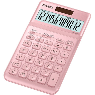 CASIO Calculatrice JW200SCPK 12 chiffres pink