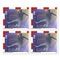 Stamps CHF 1.00 «75 years IHF International Handball Federation», Block of four Block of four (4 stamps, postage value CHF 4.00), gummed, mint