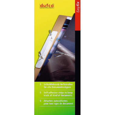 DUFCO fixations 50004.003 auto-adhesif 5 pcs.