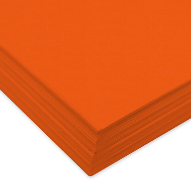 URSUS Tonzeichenpapier A4 2174641 130g, orange 100 Blatt