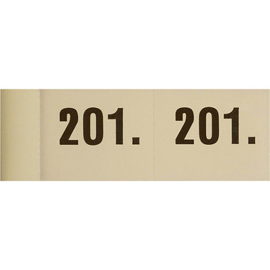 SIMPLEX Blocco di vestario N. 201-300 13084 bianco 100 fogli