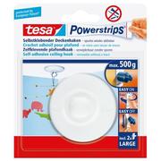 TESA Powerstrips Deckenhaken 580290002 weiss, Belastbarkeit 500gr. 