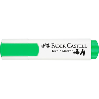FABER-CASTELL Marqueurs textiles 1.2-5mm 159531 neon vert