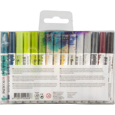 TALENS Ecoline Brush Pen Set 11509006 ass. Additional 30 pezzi