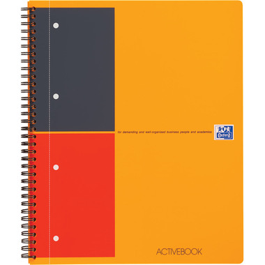 OXFORD Activebook A4+ 1402 liniert 6mm, 80g 80 Blatt