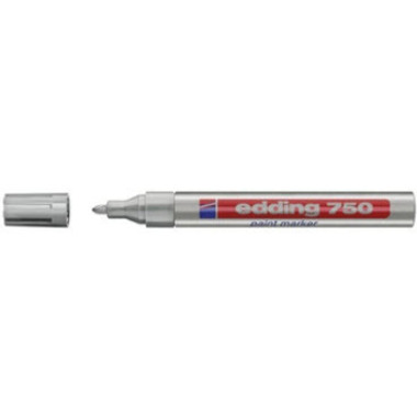 EDDING Paintmarker 750 2-4mm 750BliCrea 054 argento Blister