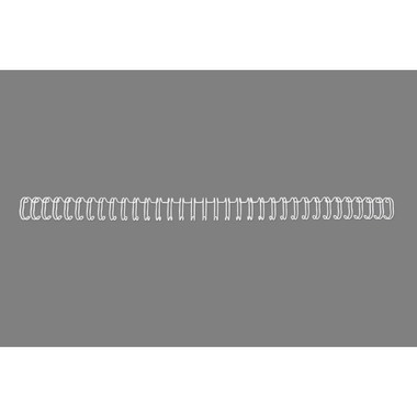 GBC WireBind Drahtbinder. No. 5 A4 RE810570 3:1 weiss 250 Stück