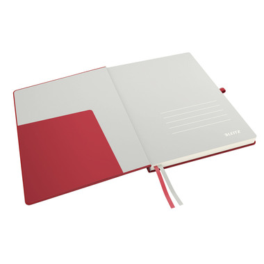 LEITZ Taccuino Complete A4 44710025 quadrettato rosso