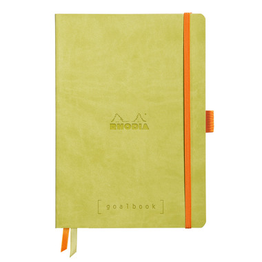 RHODIA Goalbook Carnet A5 117575C Softcover vert anis 240 f.