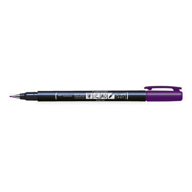 TOMBOW Penna di calligrafia Hard WS-BH18 Fudenosuke, lila