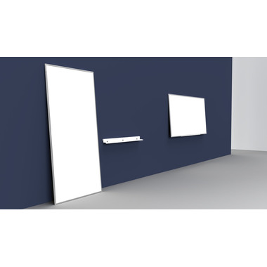 MAGNETOPLAN Design-Thinking Wall Tray 1241295 bianco 120x11x8cm