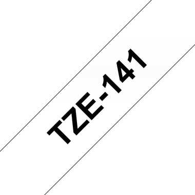 PTOUCH Ruban, laminé noir/transp. TZe-141 PT-2450DX 18 mm