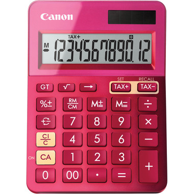 CANON Calcolatrice da scrivania LS123KMPK 12 cifre pink