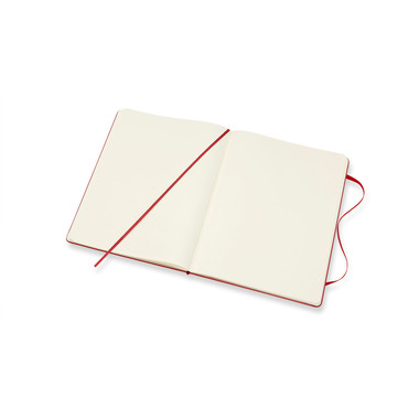 MOLESKINE Carnet XL 855105 en blanc,Hardcover,scarlet