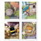 Timbres Série «Abris d’animaux» Série (4 timbres, valeur d'affranchissement CHF 6.10), autocollant, non oblitéré