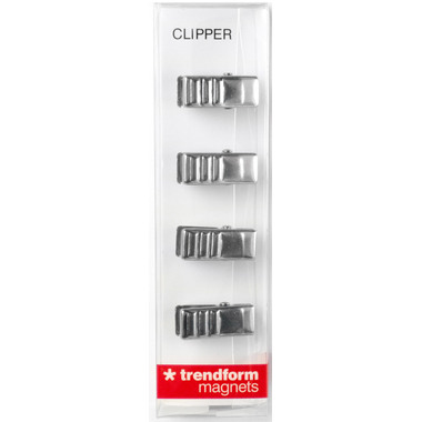TRENDFORM Clip CLIPPER 4Set GK8017 chromé