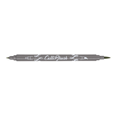 ONLINE Callibrush Pen Double Tip 2mm 19071/6 Olive
