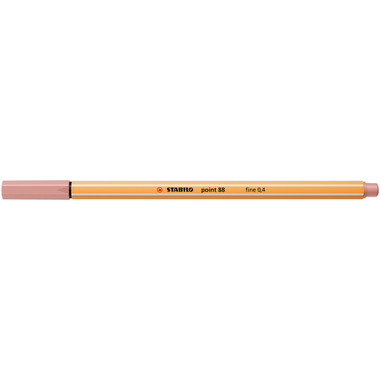 STABILO Fineliner Point 88 0.4mm 88/28 light pink