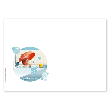 First-day cover «Rubber duck» Unstamped first-day cover (FDC) C6
