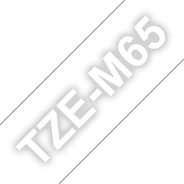 PTOUCH Band matt lamin. weiss/trans. TZE-M65 PT-D800W/D900W 36mm