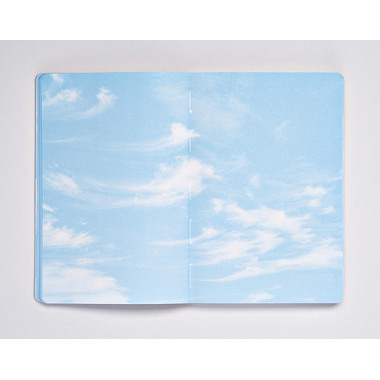 NUUNA Notizbuch Inspiration A5 53542 Cloud Blue,blanko,178 S.