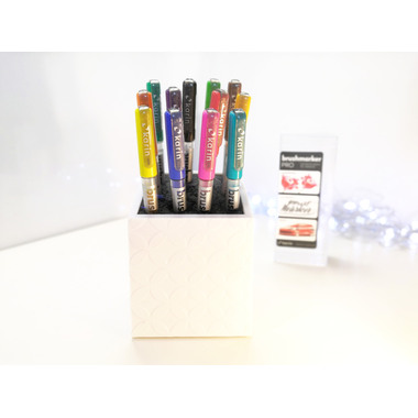 KARIN Brush Marker PRO + blender 27C1 Basic colours 12 Stück