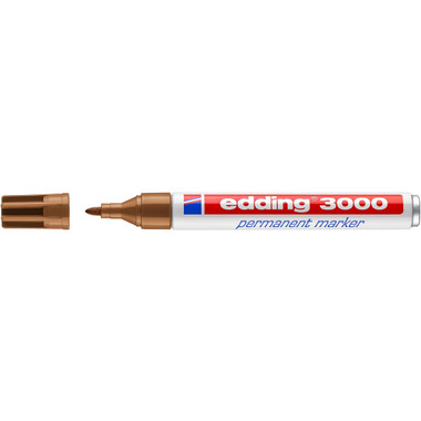 EDDING Permanent Marker 3000 1,5 - 3mm 3000 - 13 ocker