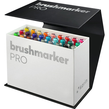 KARIN Brush Marker PRO 27C9 Mini Box 26 couleurs