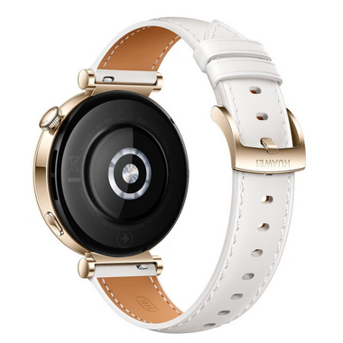 Huawei Watch GT4 (41mm, White, Leather Strap)